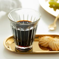  法国原产La Rochère咖啡与茶系列玻璃杯水杯拿铁杯意式咖啡杯 100ml 