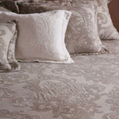 意大利原产mastro raphael伯爵系列欧式床盖床罩床套 褐花
